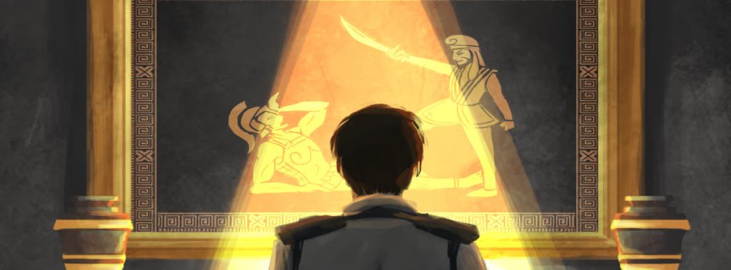 Painting of Athena screenshot